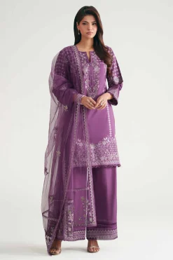 3 Piece - Embroidered Suit - KFE26-181