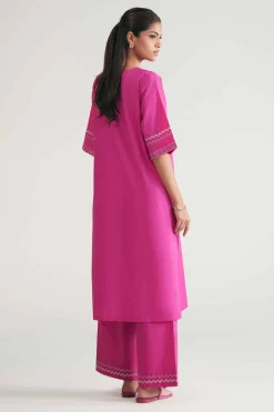 2 Piece - Embroidered Suit - KFE26-217