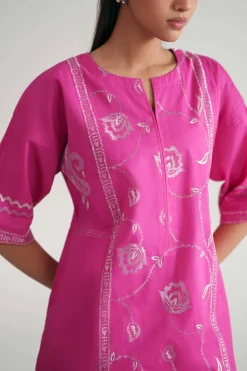 2 Piece - Embroidered Suit - KFE26-217