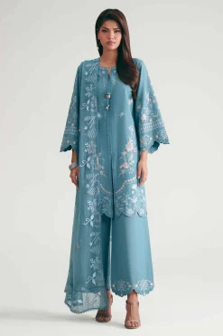 3 Piece - Embroidered Suit - KFE26-218