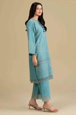 2 Piece - Embroidered Suit - KFE26-166