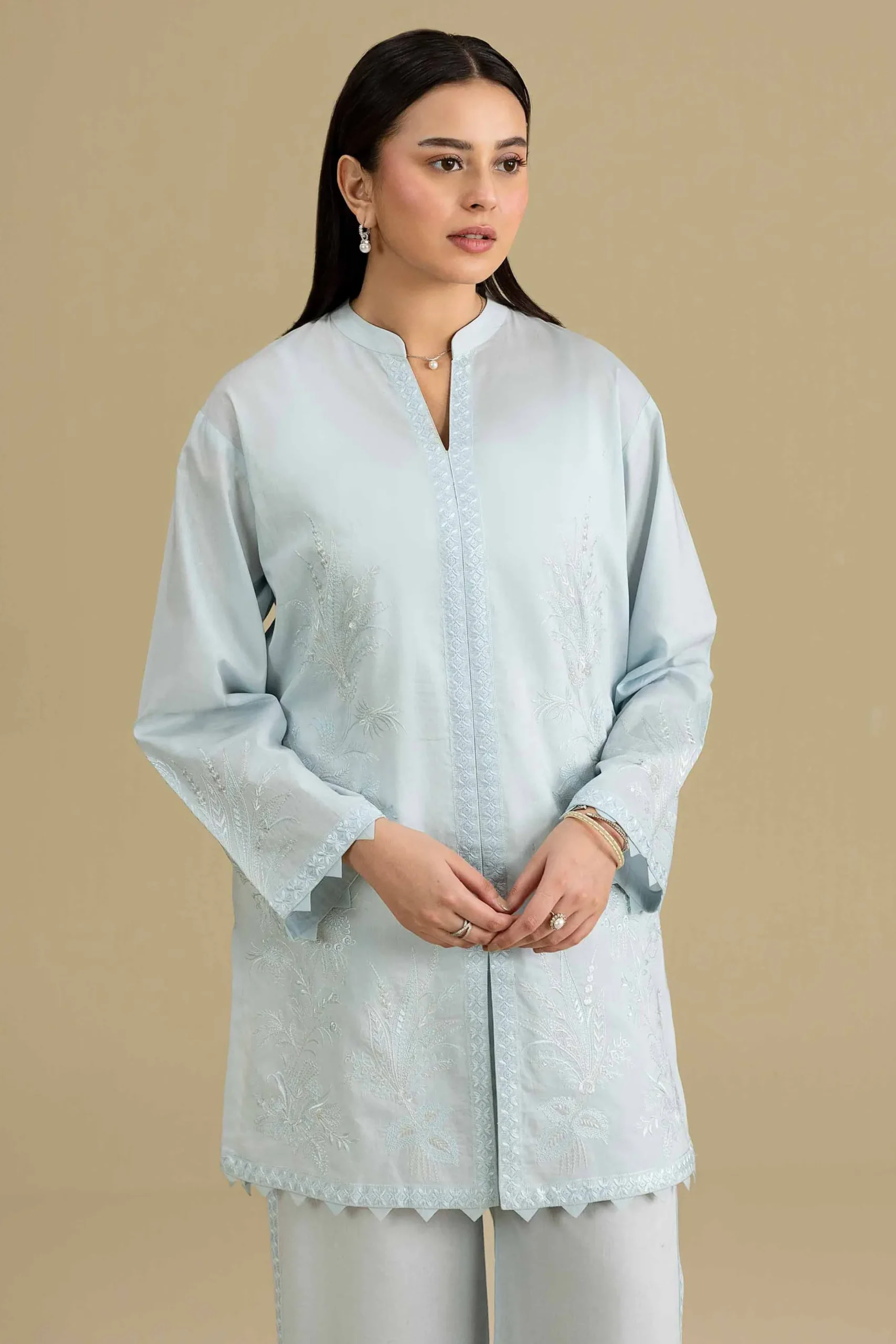 2 Piece - Embroidered Suit - KFE26-165