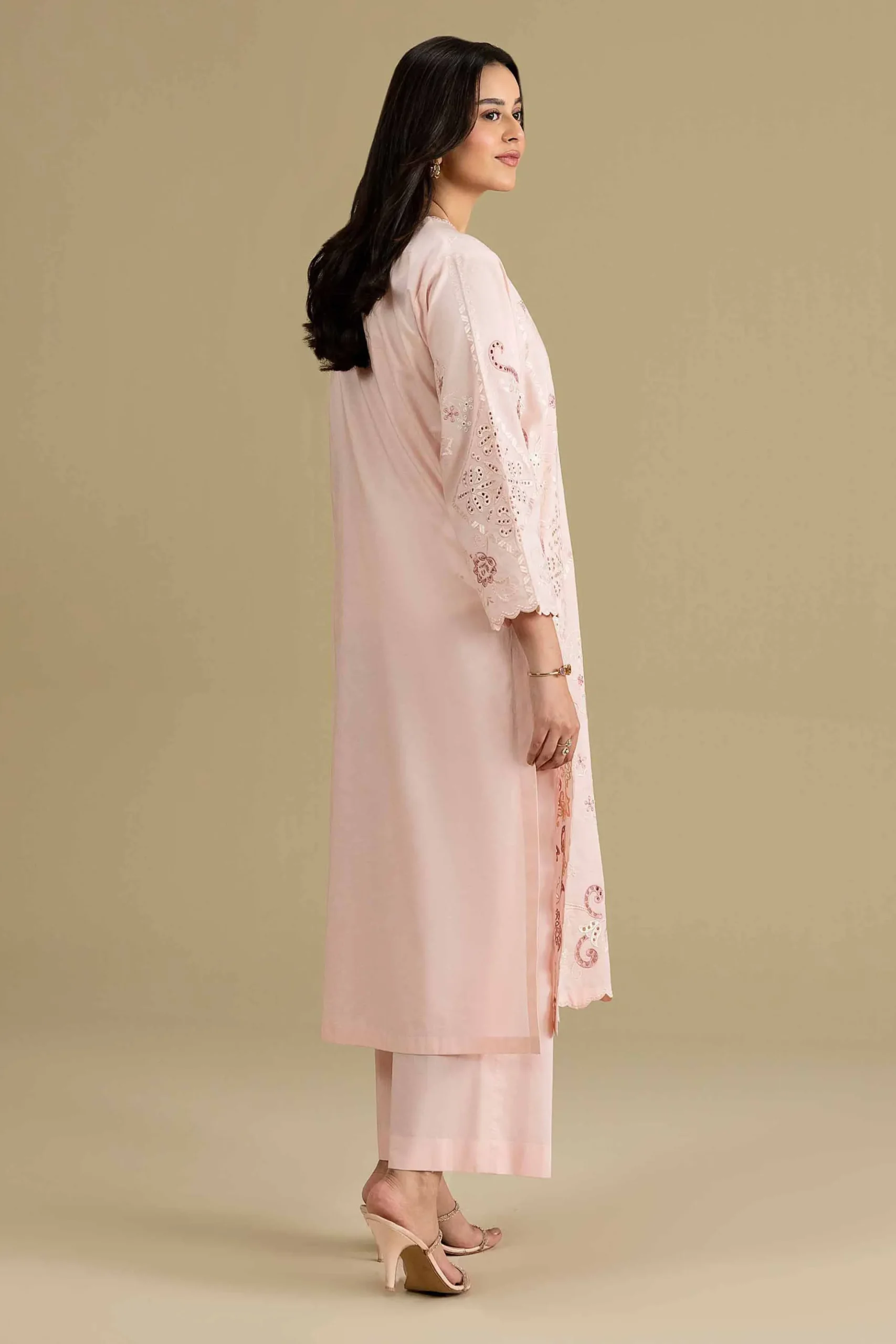 2 Piece - Embroidered Suit - KFE26-164