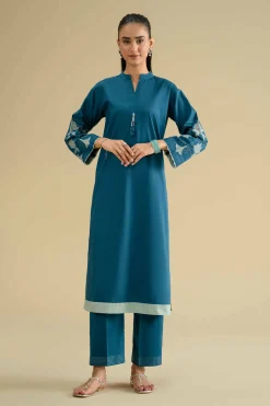 2 Piece - Embroidered Suit - KFE26-45