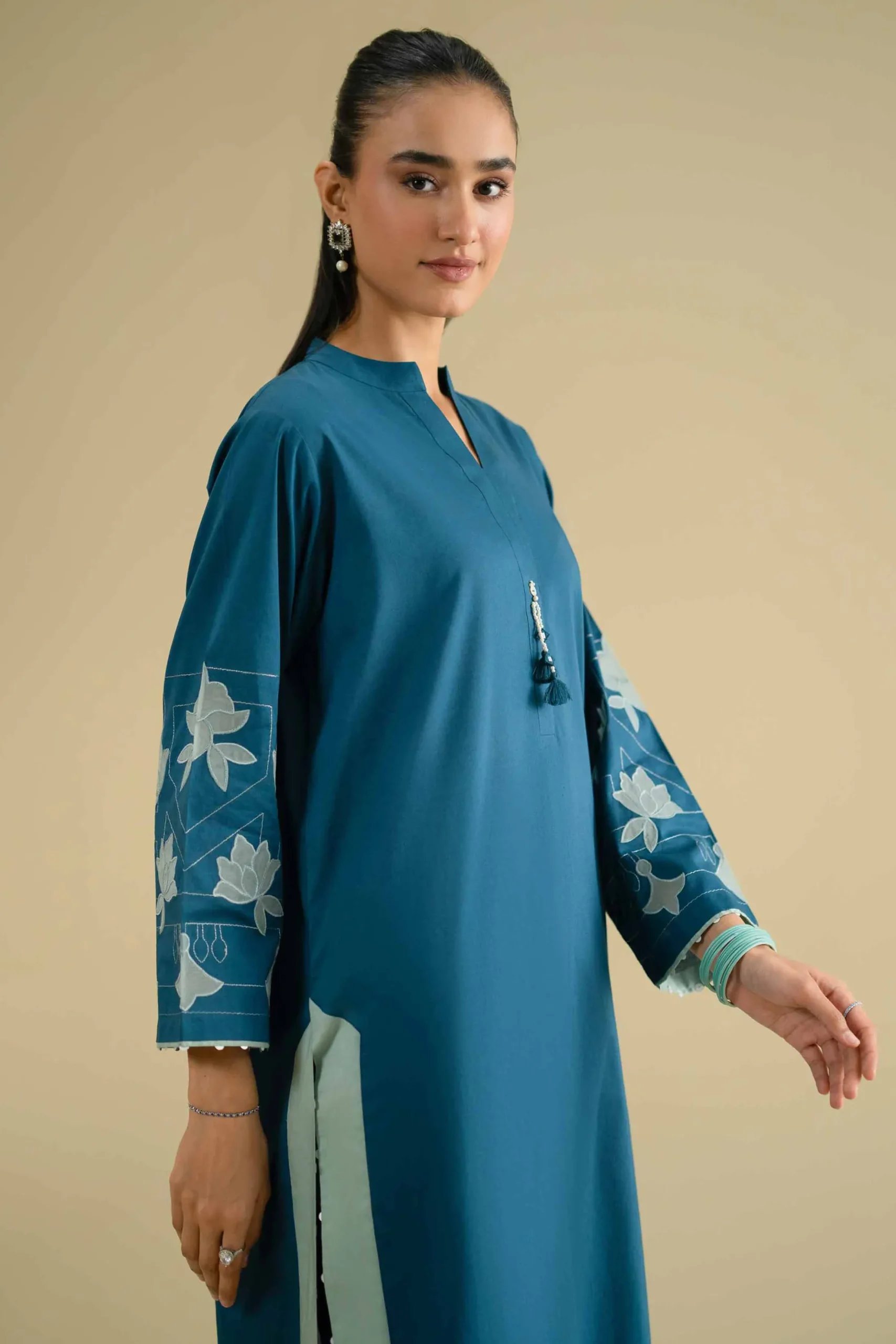 2 Piece - Embroidered Suit - KFE26-45
