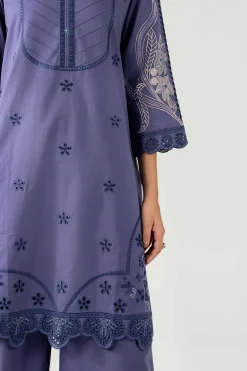 3 Piece - Embroidered Suit - KFE26-186