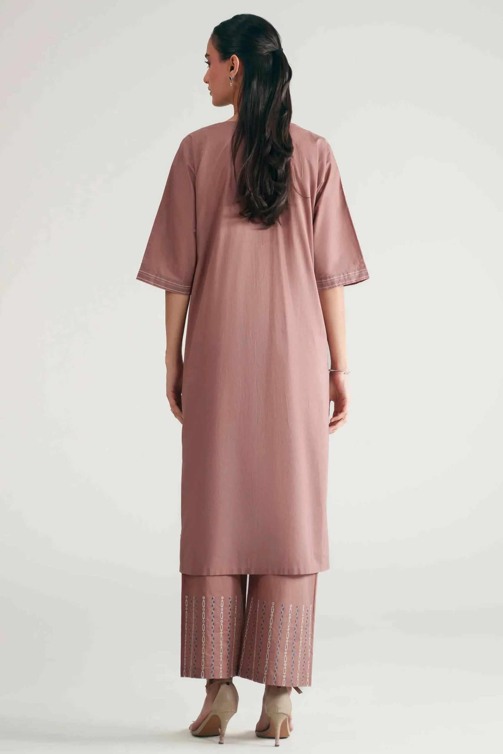 2 Piece - Embroidered Suit - KFE26-175
