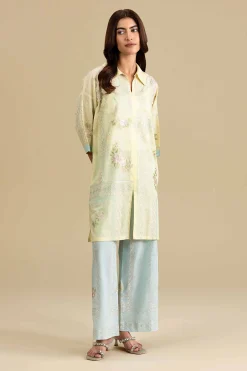 2 Piece - Embroidered Suit - KFE26-33