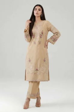 2 Piece - Embroidered Suit - KFE26-162