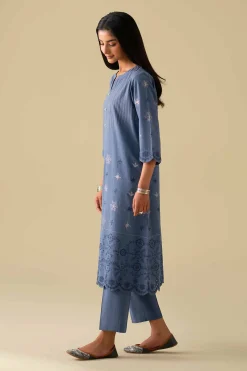 2 Piece - Embroidered Suit - KFE26-42