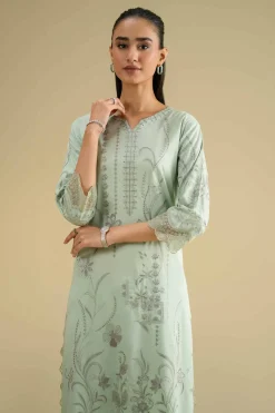 2 Piece - Embroidered Suit - KFE26-47