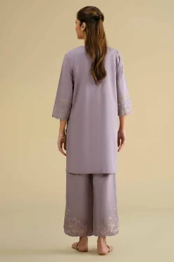 2 Piece - Embroidered Suit - KFE26-52