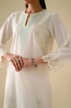 2 Piece - Embroidered Suit - KFE26-56