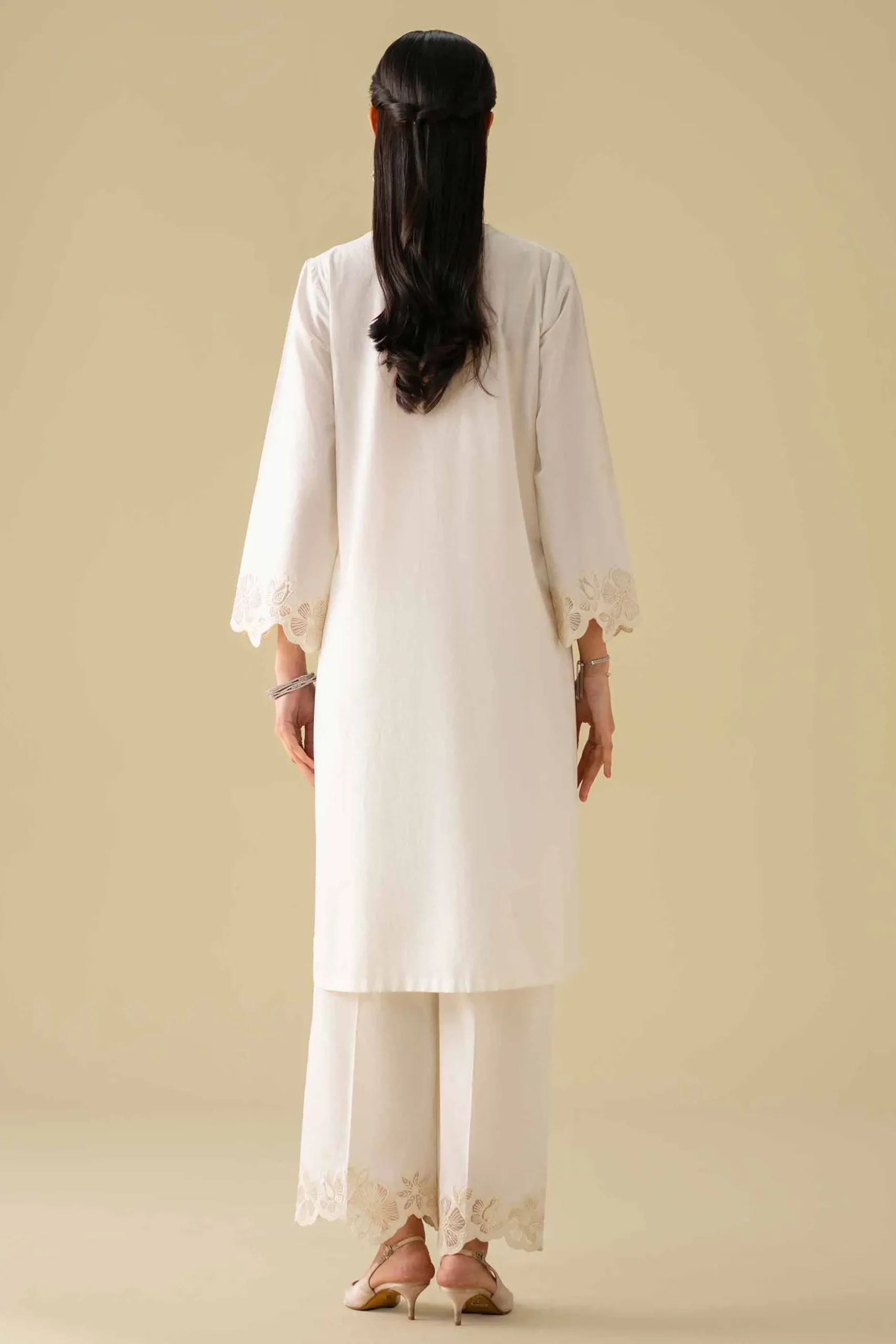 2 Piece - Embroidered Suit - KFE26-56