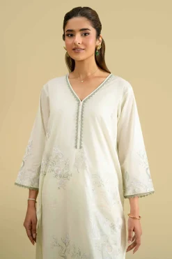 2 Piece - Embroidered Suit - KFE26-59