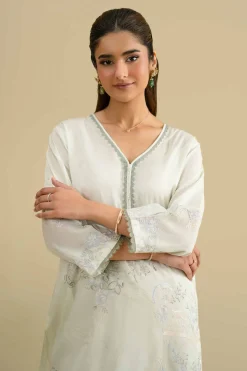 2 Piece - Embroidered Suit - KFE26-59