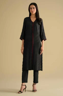 2 Piece - Embroidered Suit - KFE26-70