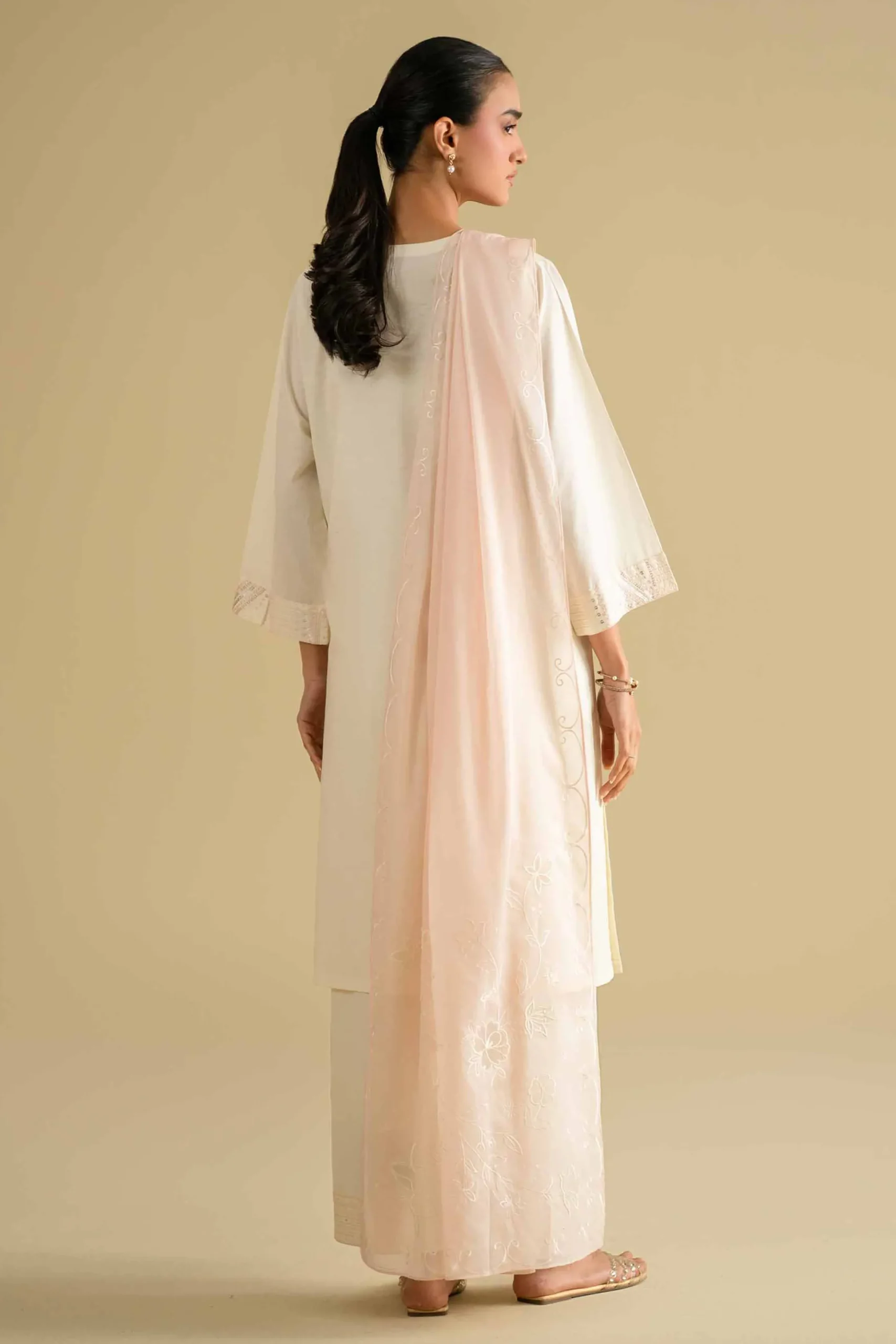 2 Piece - Embroidered Suit - KFE26-19