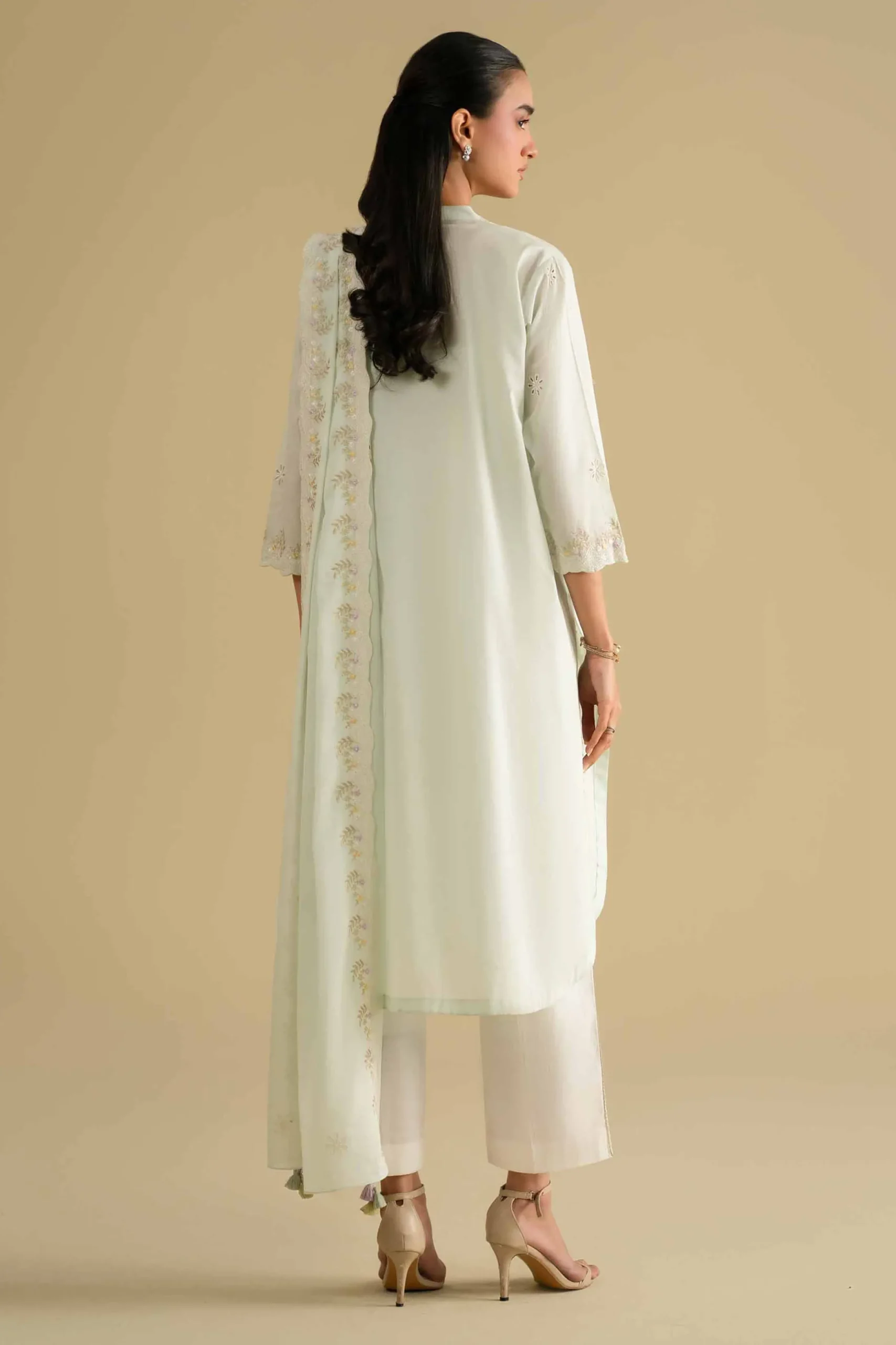 2 Piece - Embroidered Suit - KFE26-230