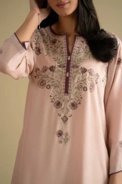 2 Piece - Embroidered Suit - KFE26-32