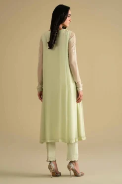 2 Piece - Embroidered Suit - KFE26-60