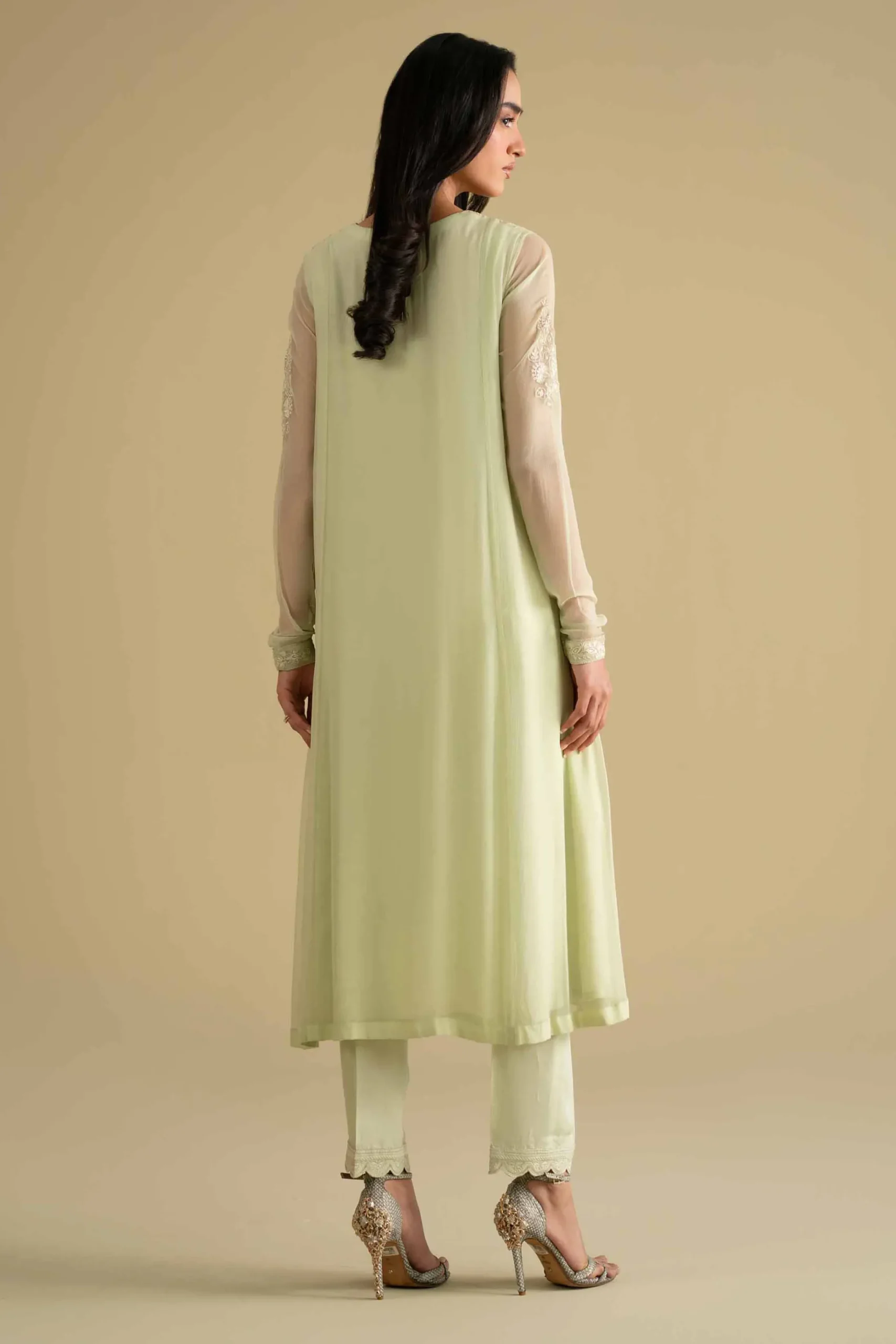 2 Piece - Embroidered Suit - KFE26-60