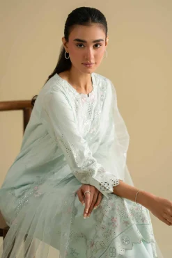 3 Piece - Embroidered Suit - KFE26-91