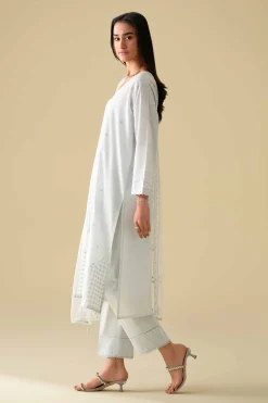 3 Piece - Embroidered Suit - KFE26-79
