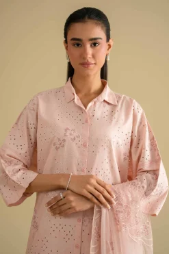 3 Piece - Embroidered Suit - KFE26-89