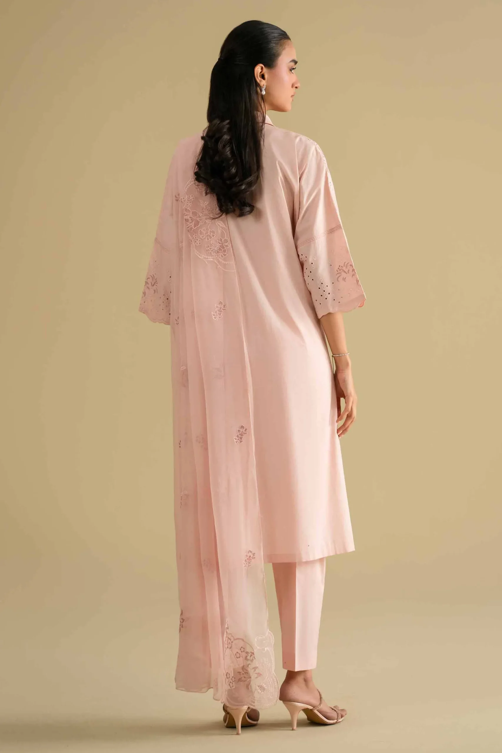3 Piece - Embroidered Suit - KFE26-89
