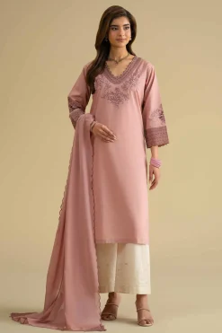 2 Piece - Embroidered Suit - KFE26-17