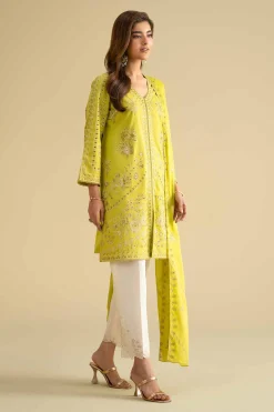 2 Piece - Embroidered Suit - KFE26-18