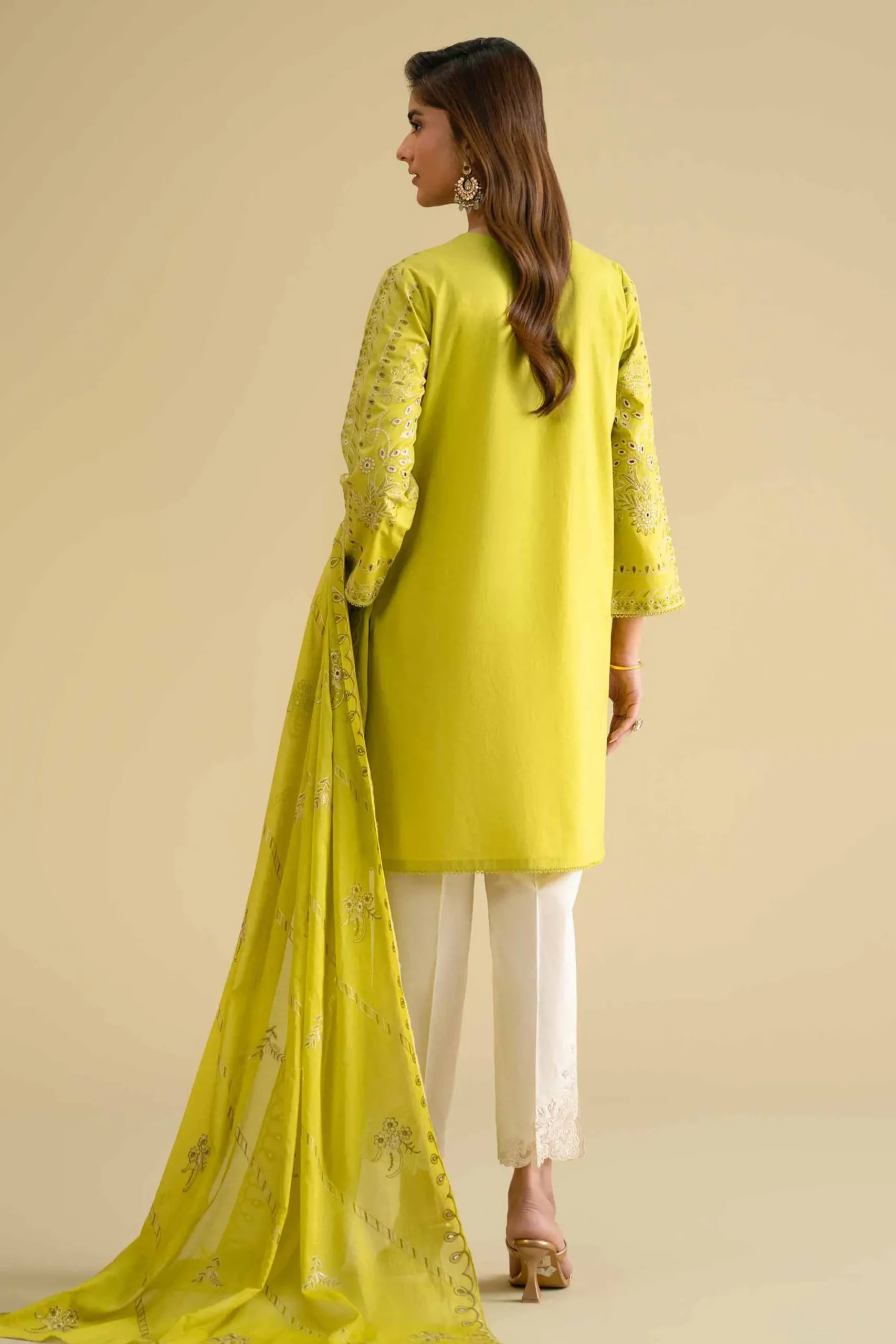 2 Piece - Embroidered Suit - KFE26-18