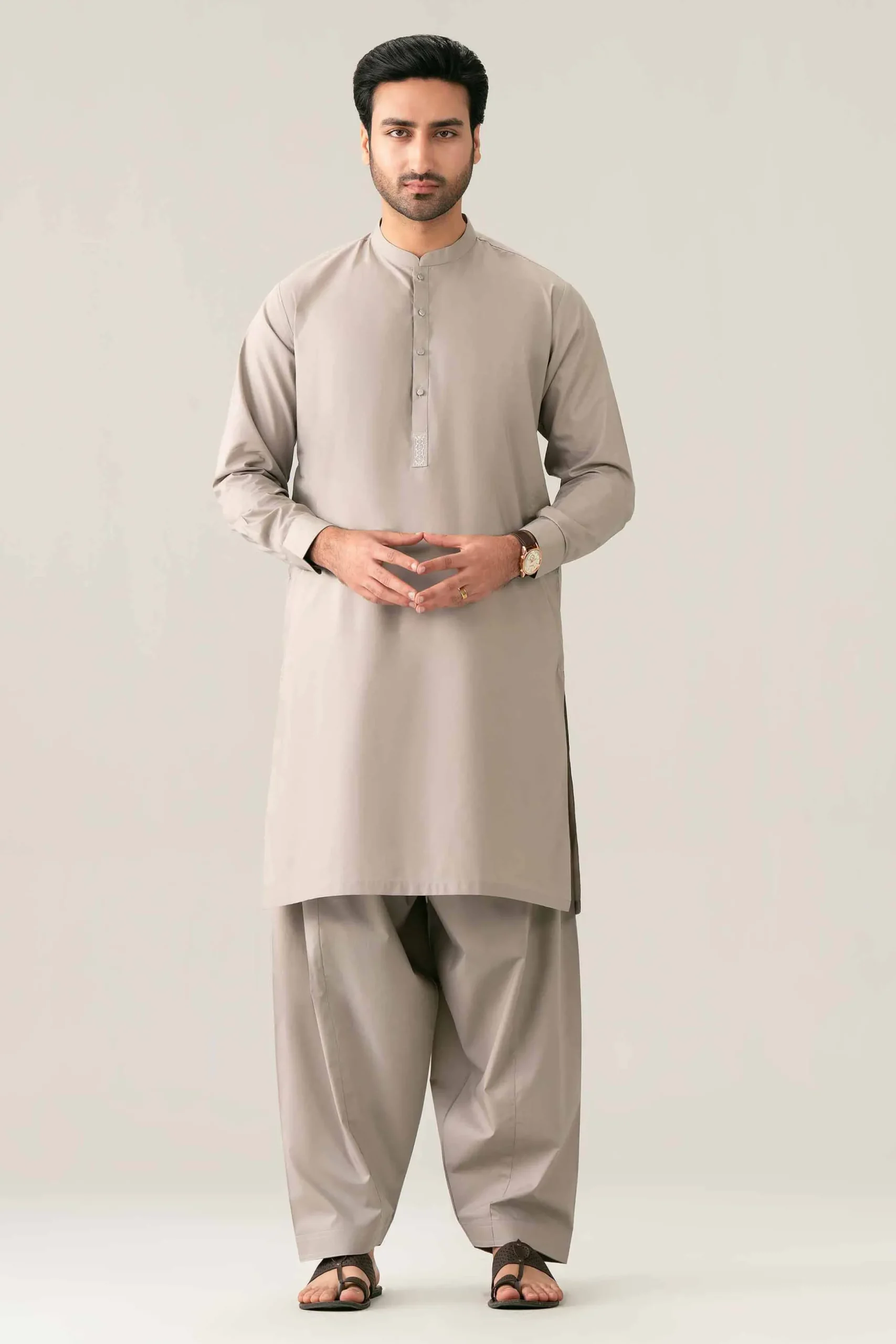 2 Piece - Embroidered Suit - NQ26-016