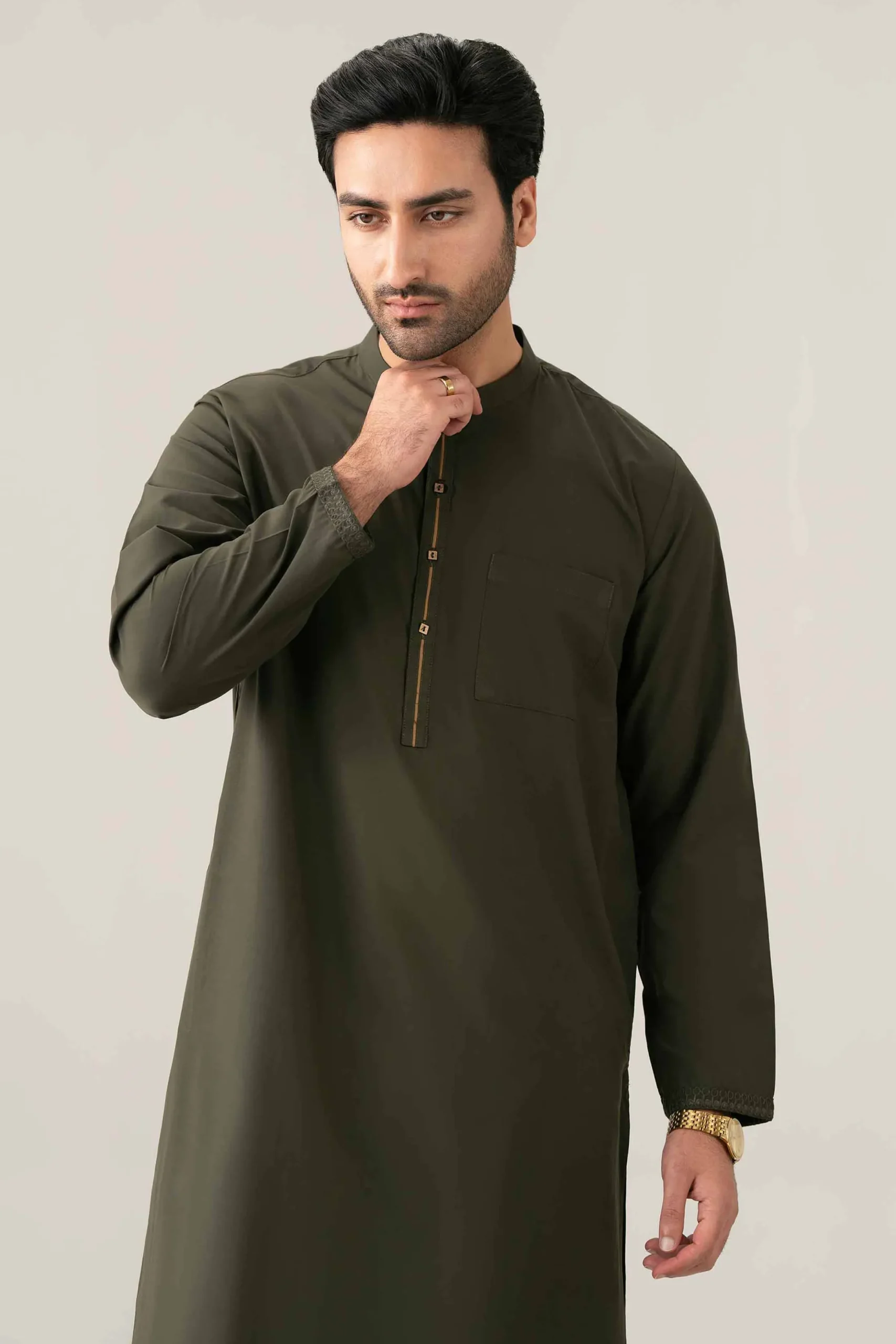 2 Piece - Embroidered Suit - NQ26-018