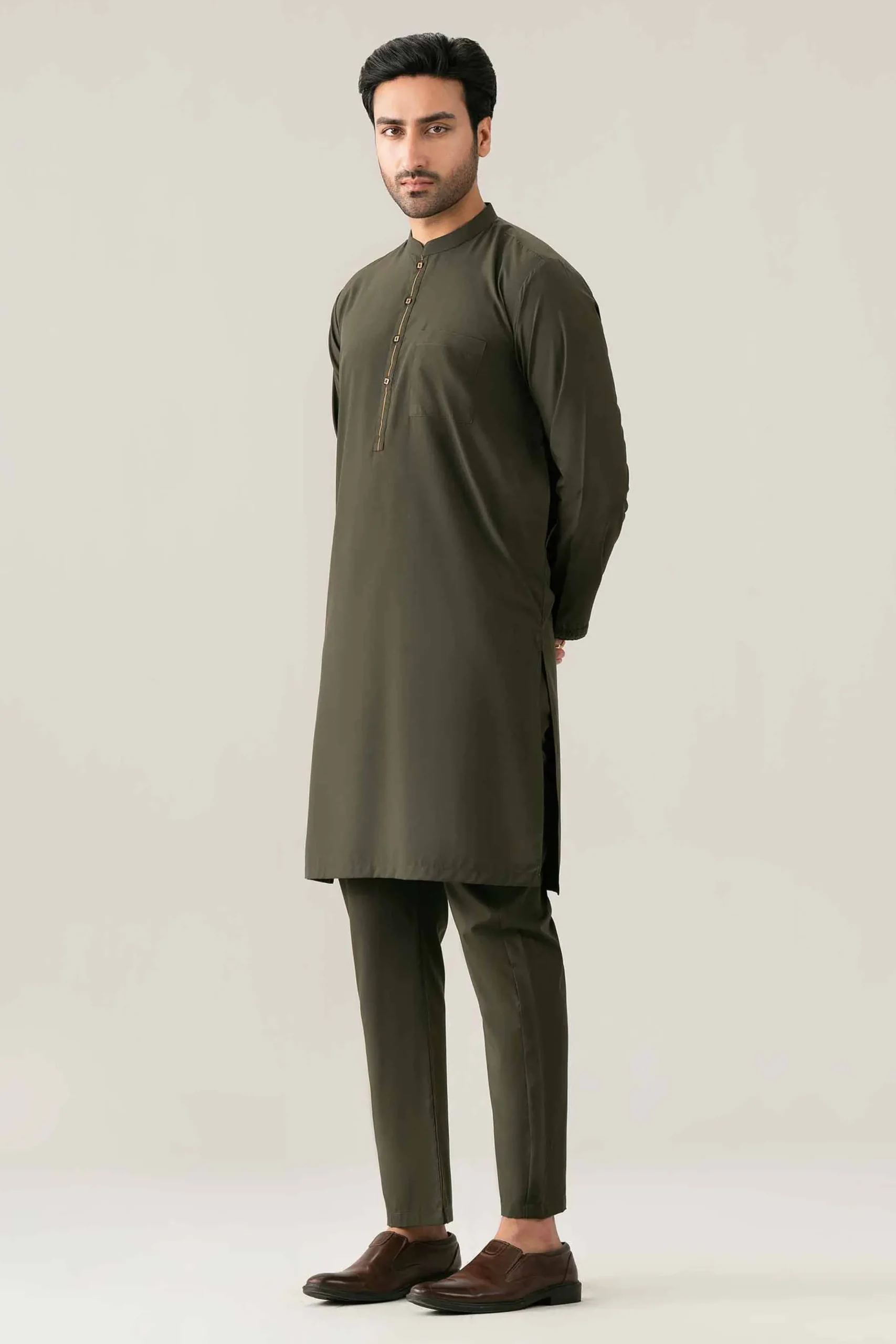 2 Piece - Embroidered Suit - NQ26-018