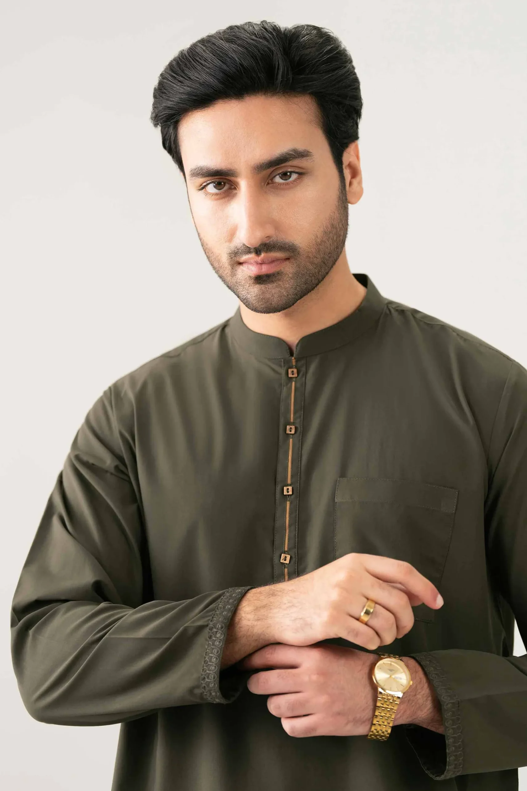 2 Piece - Embroidered Suit - NQ26-018