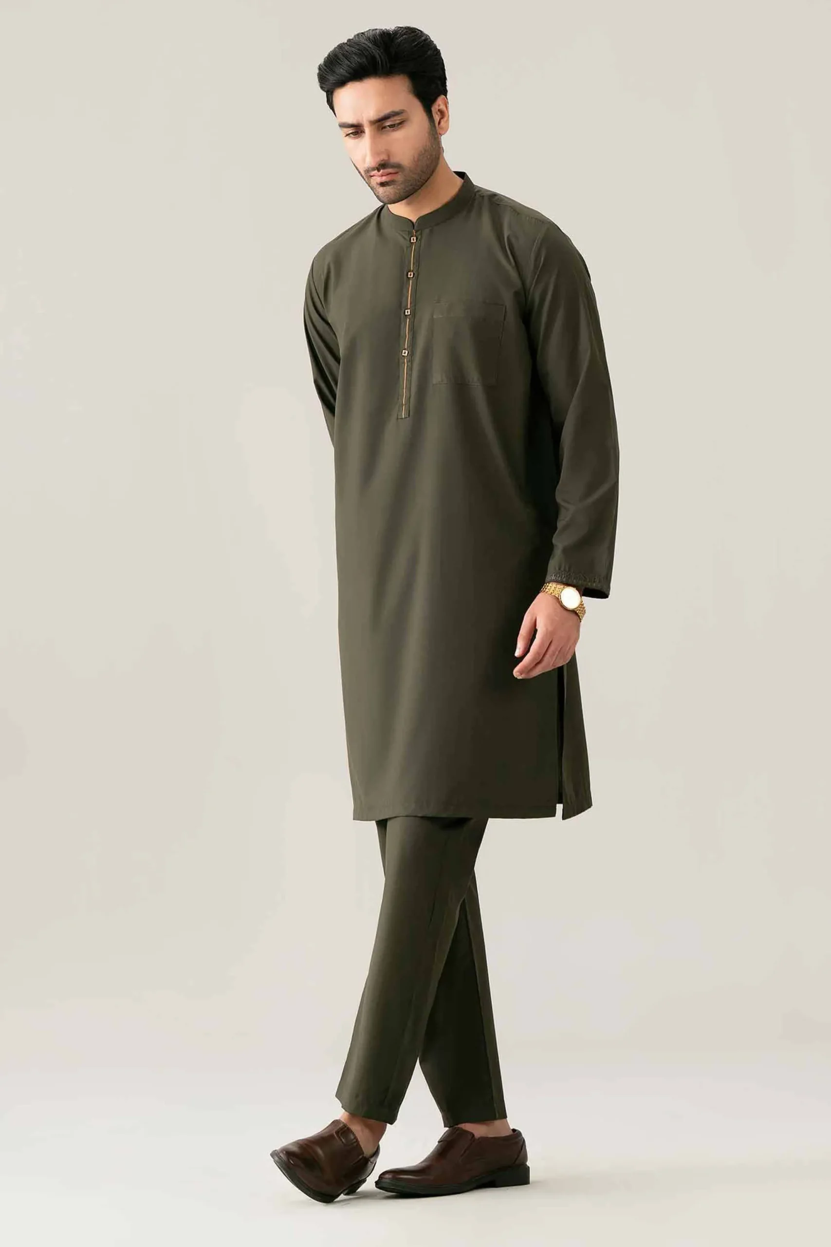 2 Piece - Embroidered Suit - NQ26-018