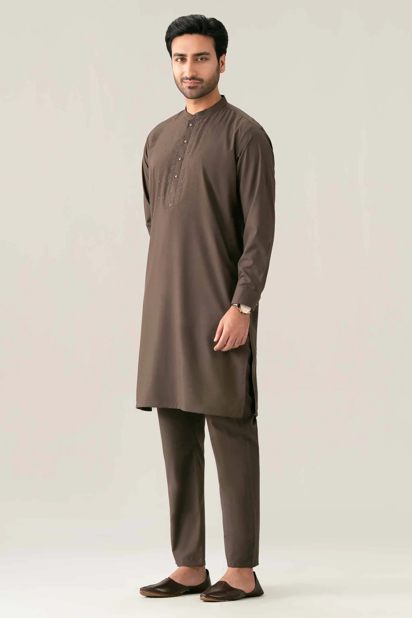 2 Piece - Embroidered Suit - NQ26-014