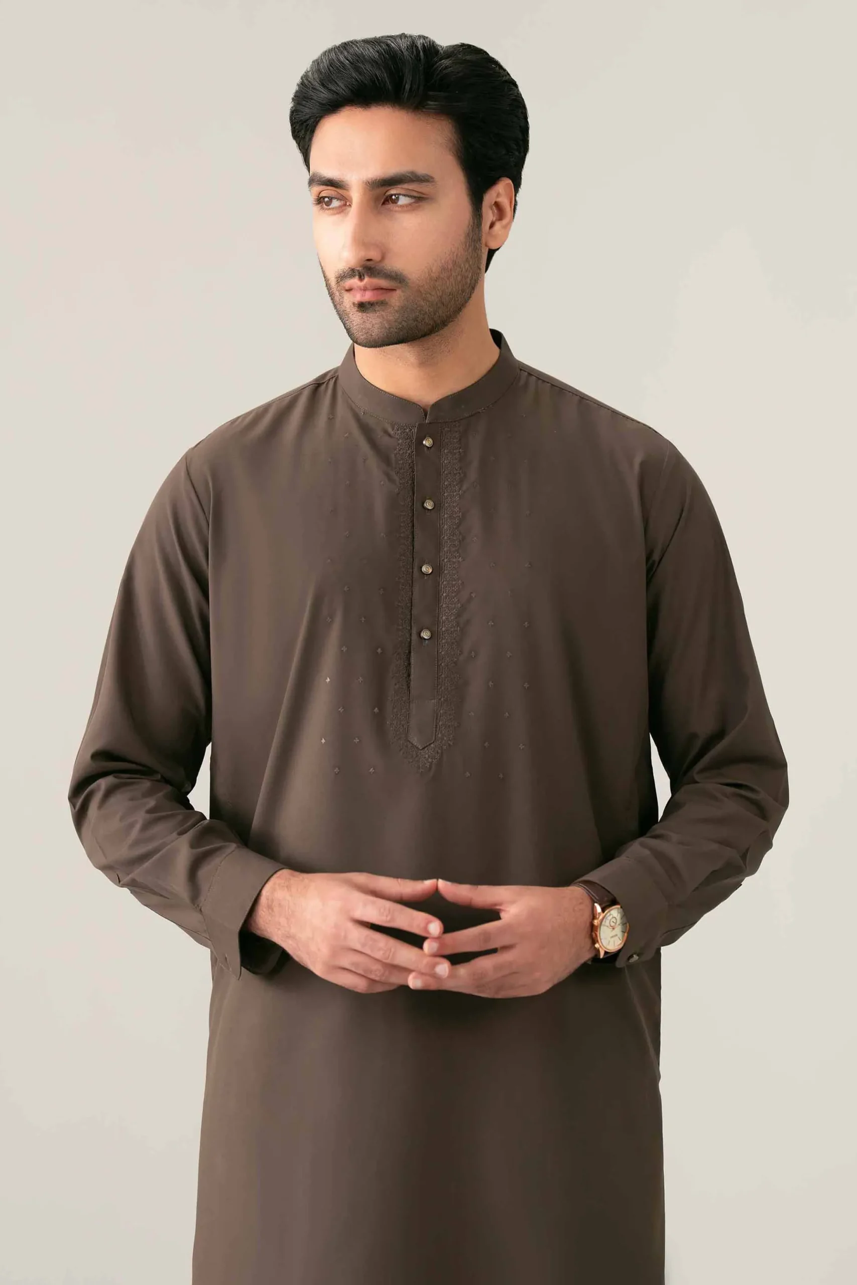 2 Piece - Embroidered Suit - NQ26-014