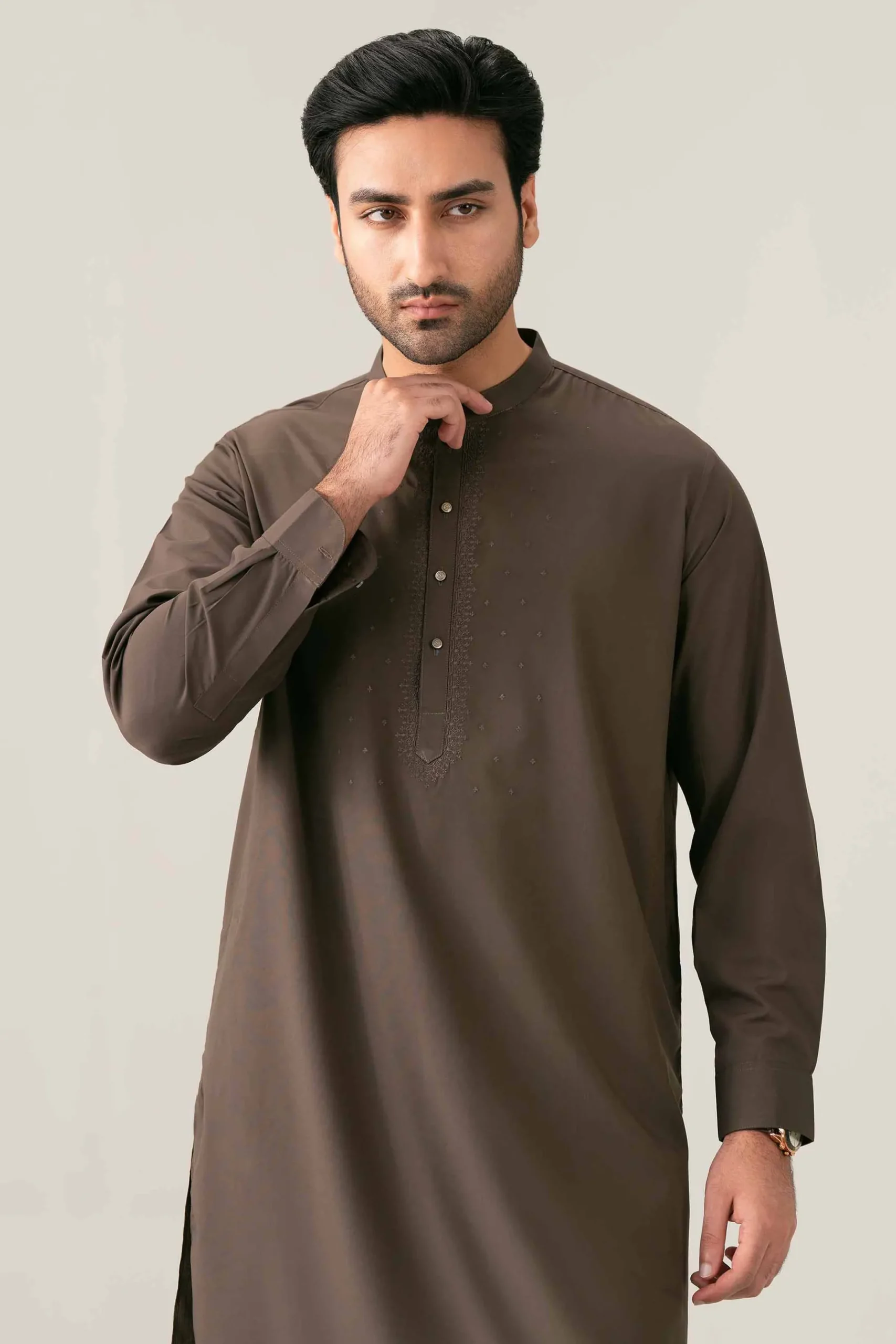 2 Piece - Embroidered Suit - NQ26-014