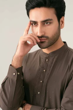 2 Piece - Embroidered Suit - NQ26-014