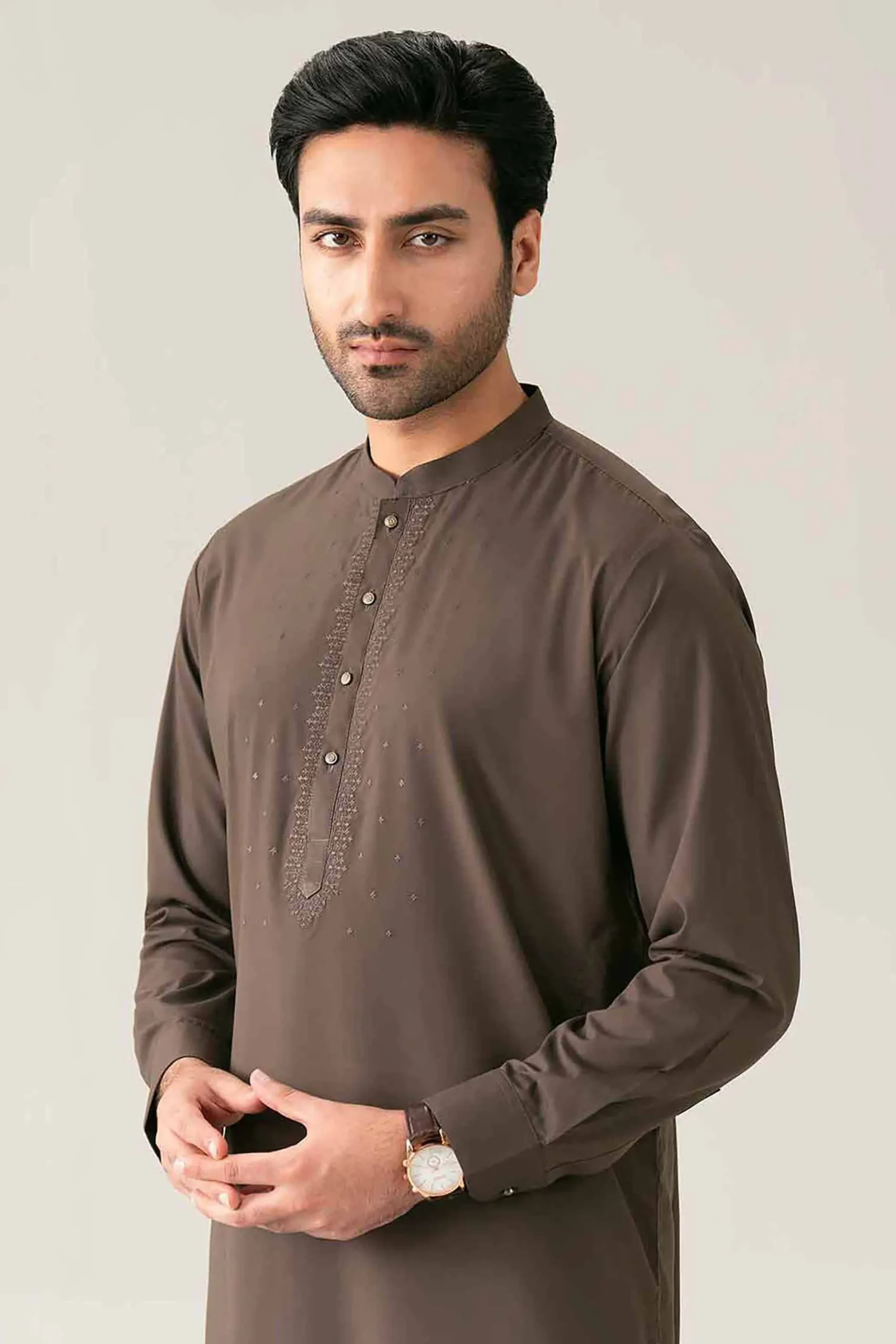 2 Piece - Embroidered Suit - NQ26-014
