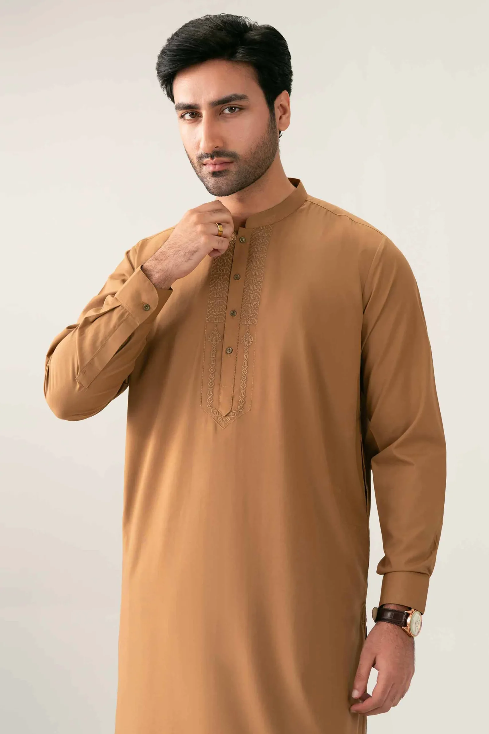 2 Piece - Embroidered Suit - NQ26-015