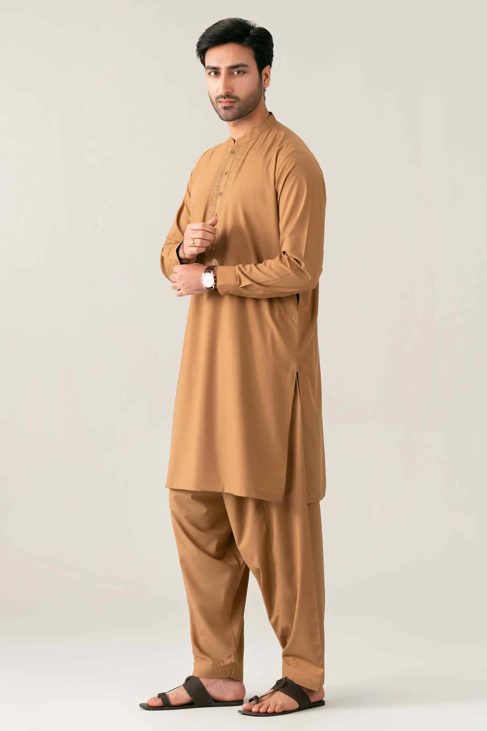 2 Piece - Embroidered Suit - NQ26-015