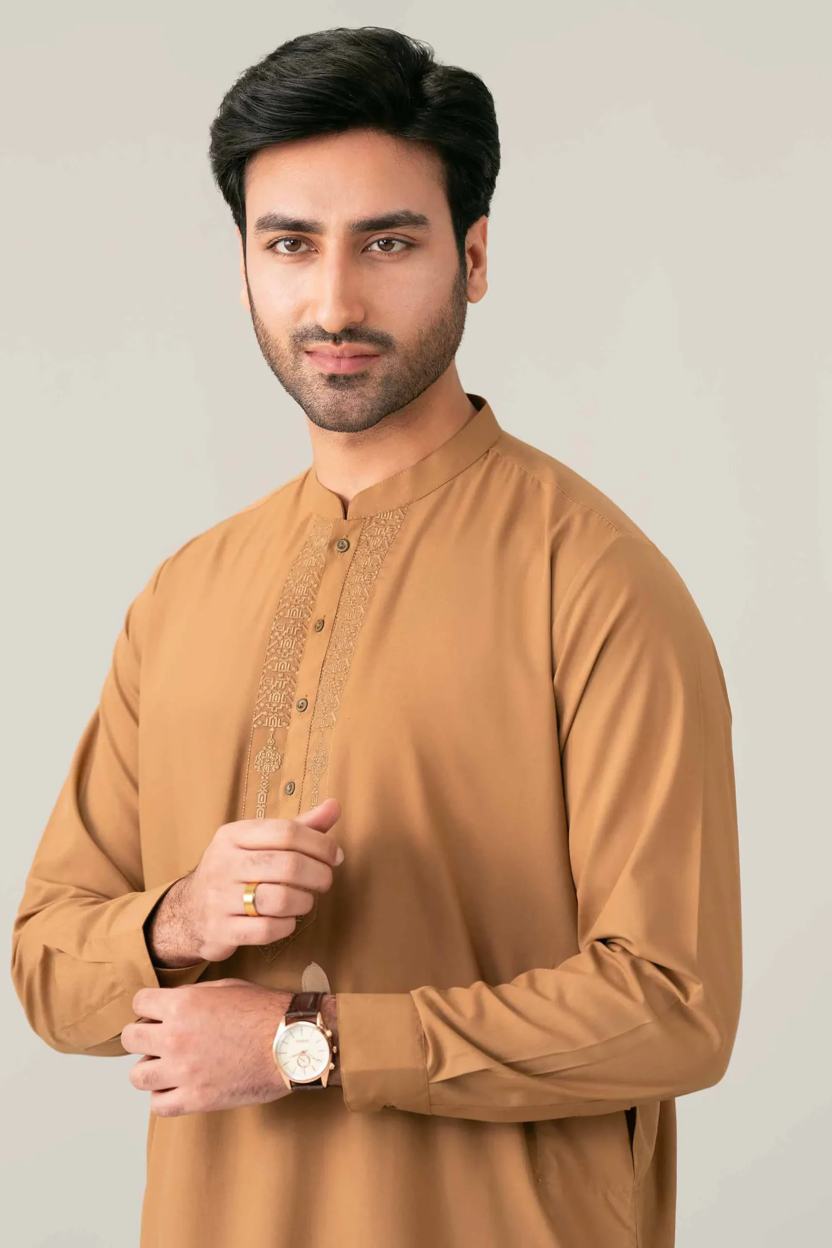 2 Piece - Embroidered Suit - NQ26-015