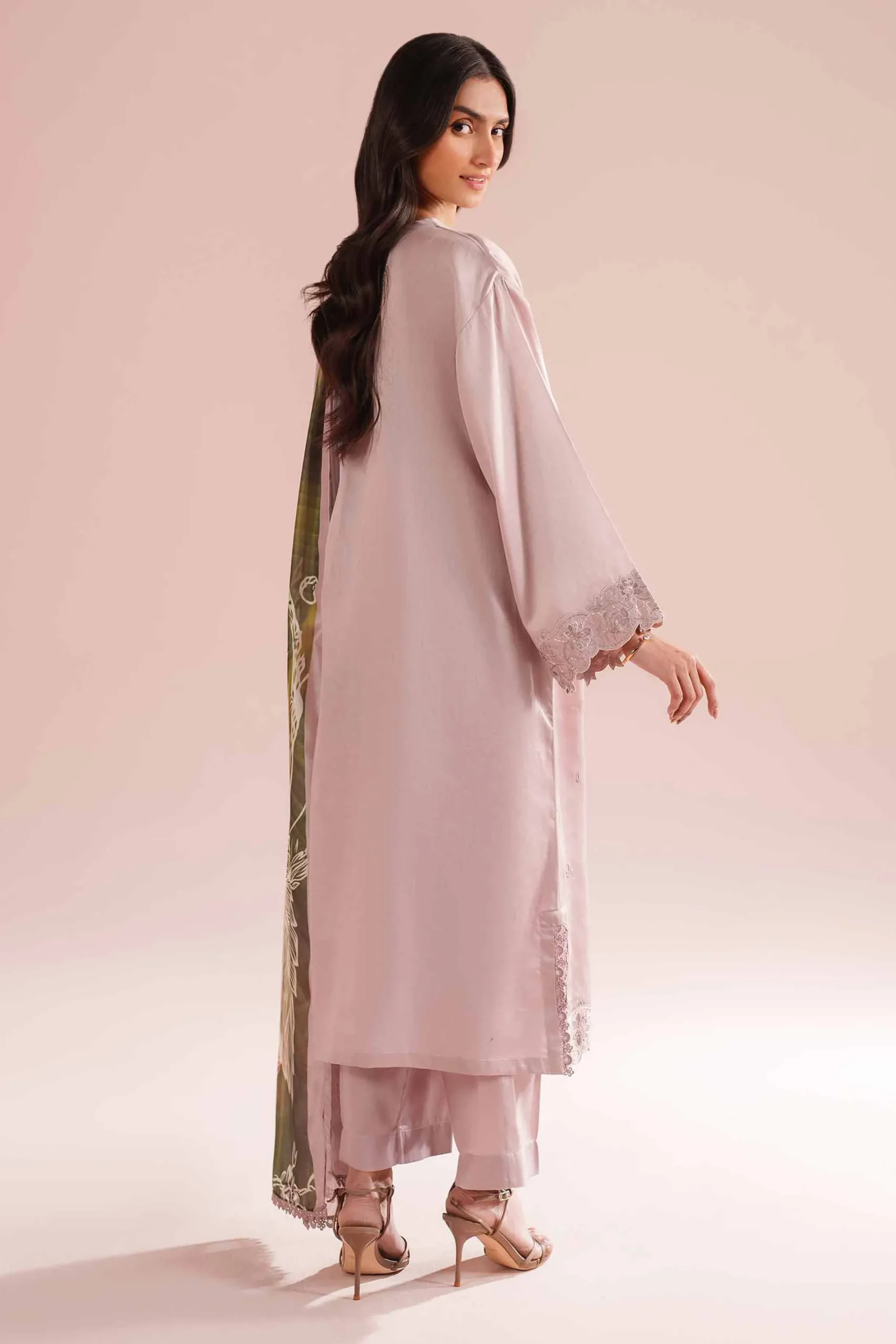 3 Piece - Embroidered Suit - PE26-64