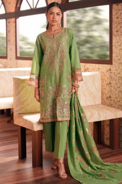3 Piece - Embroidered Suit - PE26-78
