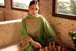 3 Piece - Embroidered Suit - PE26-78