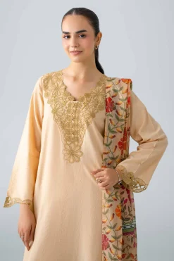3 Piece - Embroidered Suit - PE26-118